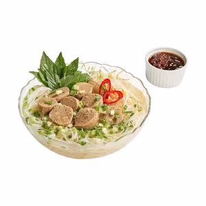 #N3: Beef Ball Rice Noodle Soup