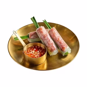 #A3: Grilled Pork Patty Salad Rolls