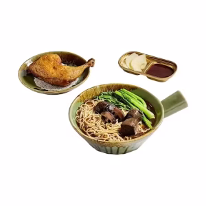 #N6: Crispy Chicken Leg Egg Noodle Herbal Soup