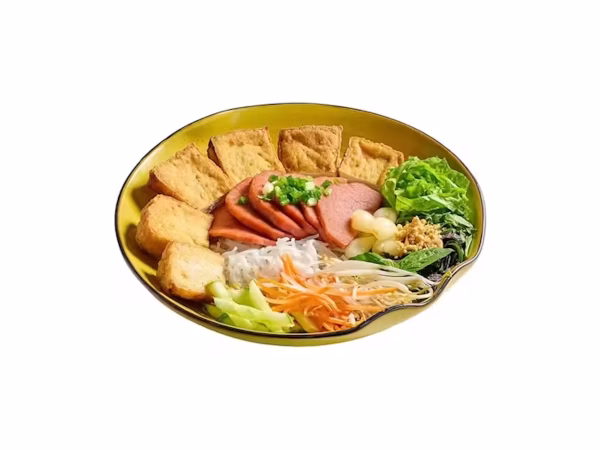 #V5: Tofu & Pickled Scallion Vermicelli Noodle Bowl