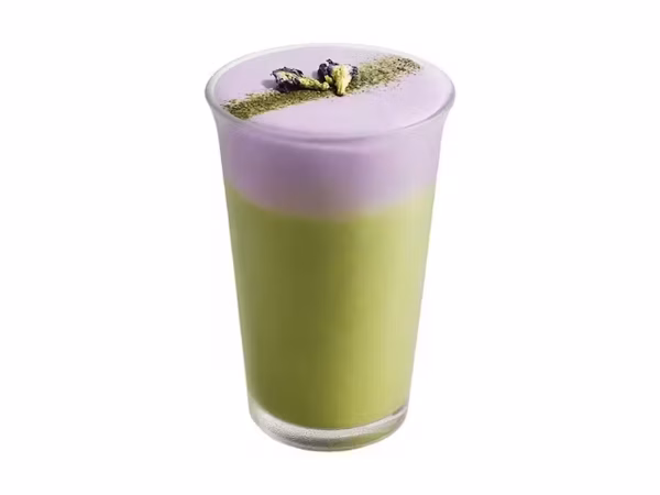 #M4: Lavender Cream Matcha Latte